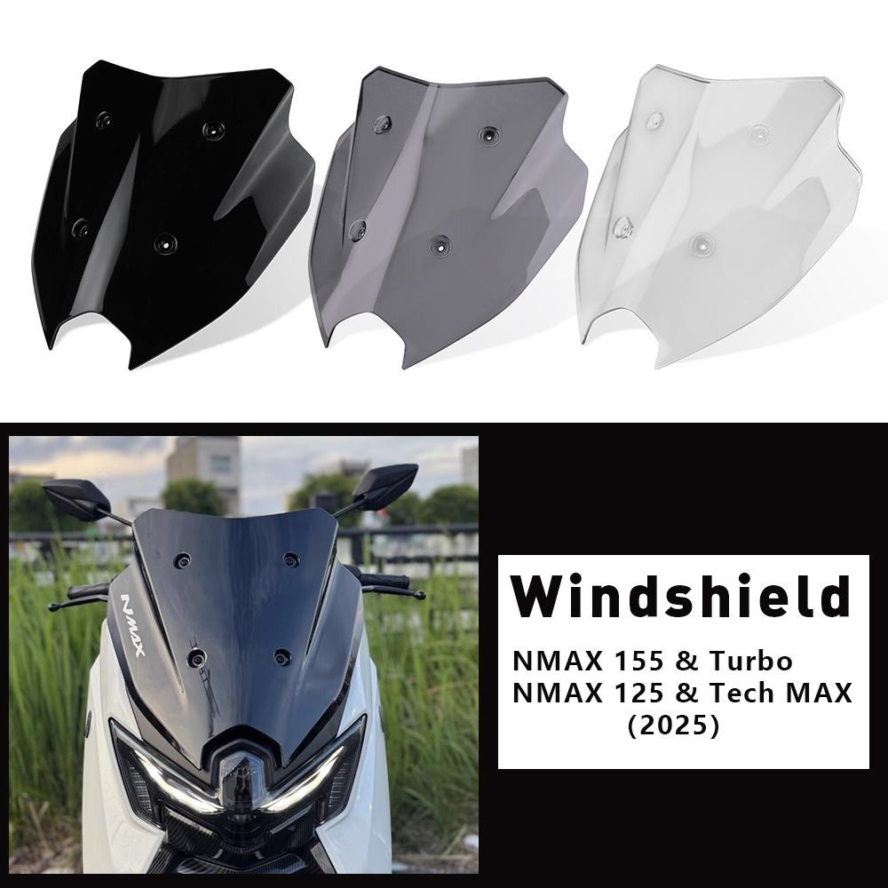 Nmax Tech Max Accessories - Nouveau pare-brise NMAX 125 pour Yamaha