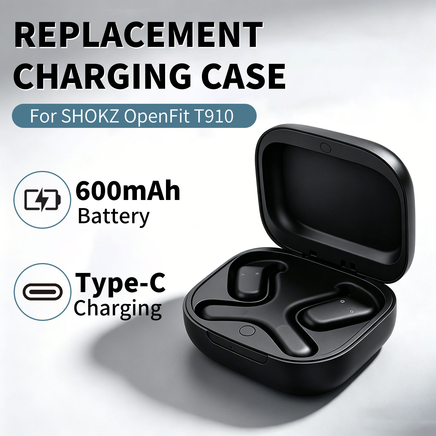 Power Bank Wireless - Étui de chargement de remplacement pour